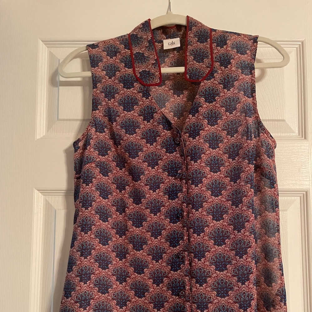 Cabi #3620 fan top size small NWOT